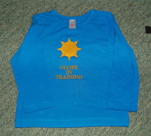 Child's embroidered top